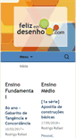Mobile Screenshot of felizemdesenho.com